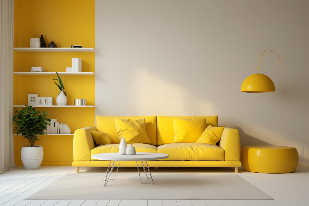 تصميم صالة بالذكاء الاصطناعي