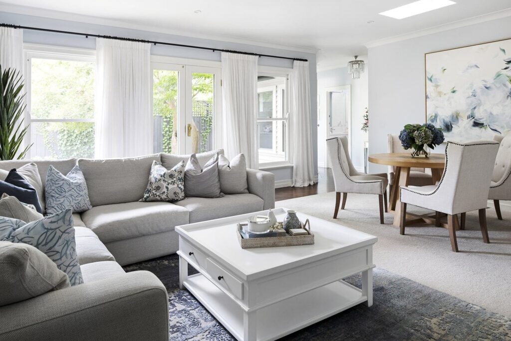 ترتيب الصالة المفتوحة