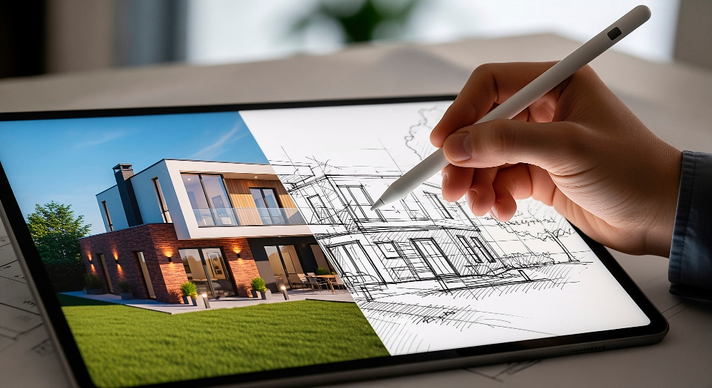 مخطط منزل بالذكاء الاصطناعي